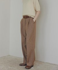 N Natural Beauty Basic/ツィーディーワンタックストレートパンツ/508373428