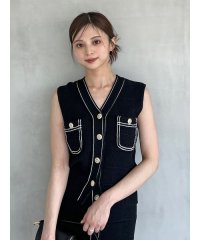 SNIDEL/Sustainableストラクチャーニットジレ/508389078