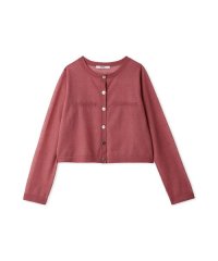 SNIDEL/Sustainableメタルボタンシアーカーディガン/508389080