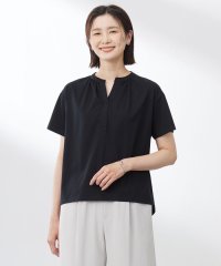J.PRESS LADIES/【洗える・接触冷感】プレーティングジャージー バンドカラー カットソー/508389105