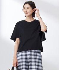 J.PRESS LADIES/【洗える・接触冷感】プレーティングジャージー ケープ風 カットソー/508389106