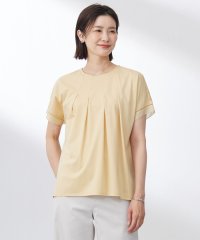 J.PRESS LADIES（LARGE SIZE）/【洗える・接触冷感】プレーティングジャージー フレア カットソー/508389109