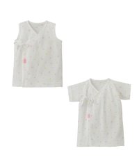 MIKI HOUSE HOT BISCUITS/メッシュ短肌着2枚セット/508389113