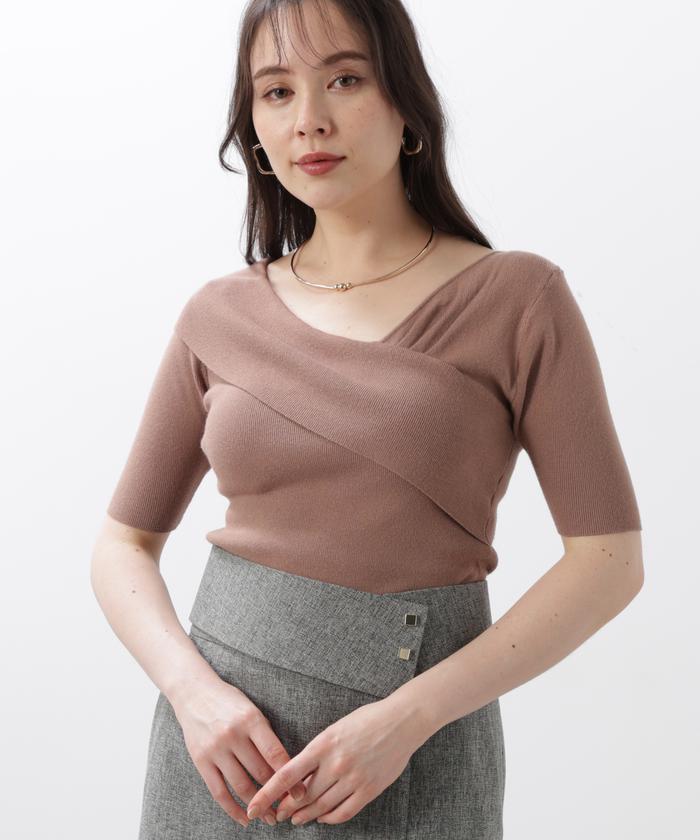 【新品未使用PINKY&DIANNE♡長袖ニット&スカート上下セット モカ ピンキーアンドダイアン(PINKY&DIANNE)の通販 - d fashion