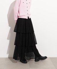 N Natural Beauty Basic/ティアードレーススカート/508389328