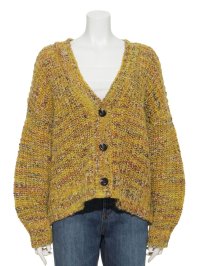 THE SHOP TK(Women)/ザ ショップ ティーケー (ウィメン) THE SHOP TK(Women) ミックスカラーニットカーディガン/507045922