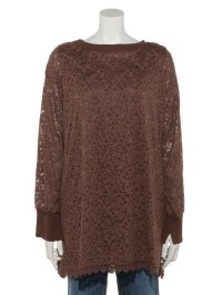 comoely closet/コモエリー クローゼット comoely closet タンクトップ付レースチュニック/507046161