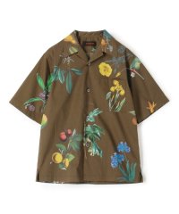 CABaN /CABaN コットン Green Showerプリント ハーフスリーブシャツ/508336195