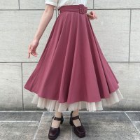an another angelus/アンアナザーアンジェラス an another angelus 【洗える・接触冷感】パニエサーキュラースカート/508358546
