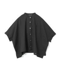 mizuiro ind/mizuiro ind リネンスタンドカラーワイドシャツ/508368108