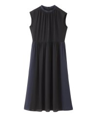 MACKINTOSH PHILOSOPHY/スタンドカラーギャザーワンピース/508369031