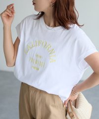 Riberry/リベリー Riberry ロゴ刺繍フレンチTシャツ/508389040