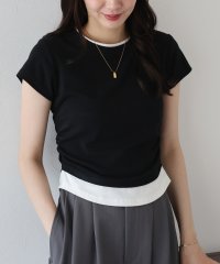 BLUEEAST/ブルーイースト BLUEEAST サイドシャーリングレイヤードTシャツ/508389991