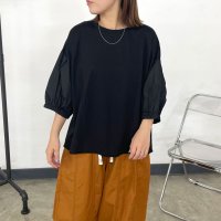 CRB/シーアールビー CRB 袖タックプルオーバー/508390056