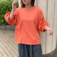CRB/シーアールビー CRB 袖タックプルオーバー/508390056