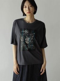 RADIATE/ラディエイト RADIATE ショルダーパイピングプリントTシャツ/508390289