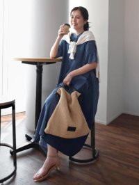 CLOVE/クローブ CLOVE ドッキングデザインテンセルデニムワンピース/508390306