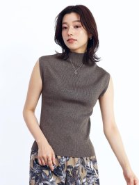 FENNEL/フェンネル FENNEL セミハイネックラメニット/508390320