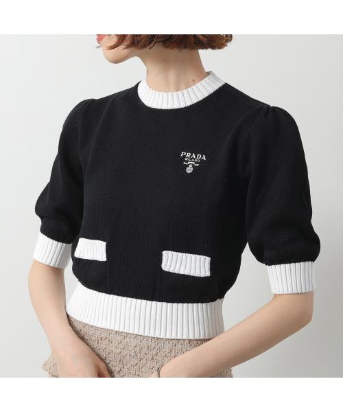 プラダ PRADA PRADA ニット P24I1R 1ZO5 セーター クロップド丈