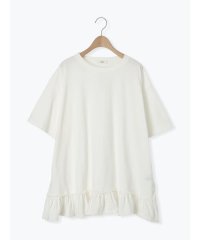 SM2/エスエムツー SM2 ピグメント加工裾フリルチュニックTシャツ/508390549