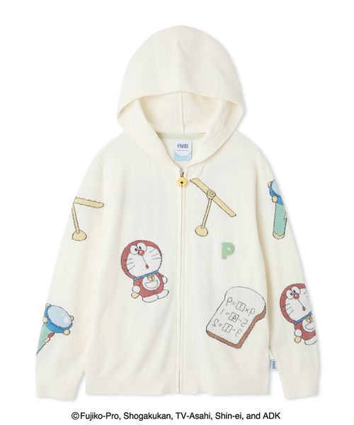 【新品】ジェラートピケ gelato pique　ネコモコ BIGパーカーウェア ジェラートランダムボーダーパーカ（パーカー）｜gelato pique