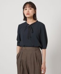 green label relaxing/ホソボウタイ 5分袖 ブラウス/508391797