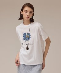 GRACE CONTINENTAL/カットフォトTシャツ/508391876