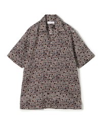 TOMORROWLAND MENS/リネン バティック オープンカラーハーフスリーブシャツ/508391916