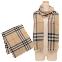 BURBERRY/バーバリー BURBERRY ストール バーバリーチェック ベージュ ブラック レディース BURBERRY 8085069 A2021/508392530