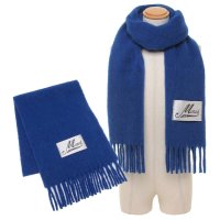 MARNI/マルニ MARNI マフラー フリンジ付き起毛 ブルー メンズ MARNI ASZC0005A0 UTW918 00B59/508392533