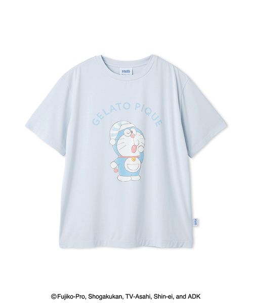 GELATO PIQUE キャラクターTシャツ ホワイト ドラえもん】【レディース】ワンポイントTシャツ(508392746