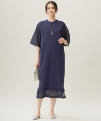 JIYU-KU(LARGE SIZE)/【洗える】ハイツイストコットンアセテート ワンピース/508392824