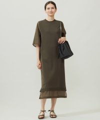 JIYU-KU(LARGE SIZE)/【洗える】ハイツイストコットンアセテート ワンピース/508392824