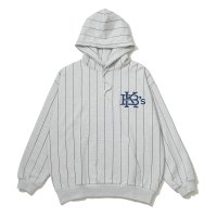KEBOZ/ケボズ KEBOZ EFG STRIPE SWEAT HOODIE/507147702