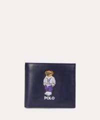 POLO RALPH LAUREN/エンブロイダリー レザー ビルフォールド ウォレット/508017742