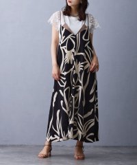NICOLE white/プリント柄キャミワンピース/508331495