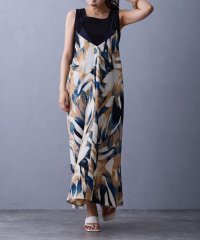 NICOLE white/プリント柄キャミワンピース/508331495