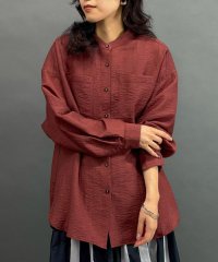 NICOLE white/シアーシャツブラウス/508331514