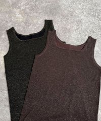 fredy emue/ラメニットタンクトップ/508350287