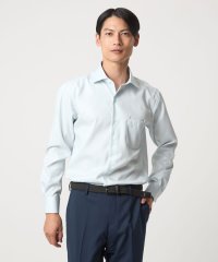 green label relaxing/コットン ナローストライプ ワイドカラー ドレスシャツ －イージーアイロン－/508383043