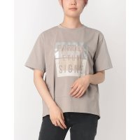 EGLANTINE/エグランティーヌ EGLANTINE 箔プリントオーガンジーカットソー/508393213