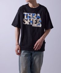 JUNRed/【THRATHER/スラッシャー】別注/マガジンT和Tシャツ/508393675