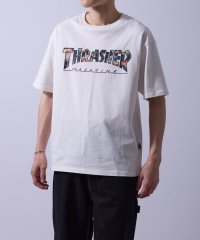 JUNRed/【THRATHER/スラッシャー】別注/マガジンT和Tシャツ/508393675