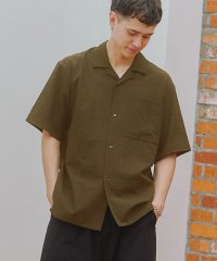 MAISON CLUB/メゾンクラブ MAISON CLUB Open Collar Half Sleeve Shirt / 開襟ハーフスリーブシャツ/508393889