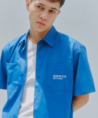 MAISON CLUB/メゾンクラブ MAISON CLUB Regular Collar Embroidery Half Sleeve Shirt / レギュラーカラー刺繍シャツ/508393890