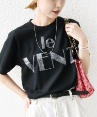 SHIPS WOMEN/【WEB限定】コットン 天竺 ロゴ プリント TEE/508393932