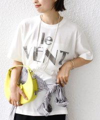 SHIPS WOMEN/【WEB限定】コットン 天竺 ロゴ プリント TEE/508393932