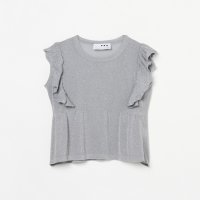 three dots/RUFFLE TOP/508393939