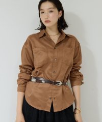 GALLARDAGALANTE/【セットアップ対応】フェイクスエードシャツ/508393995