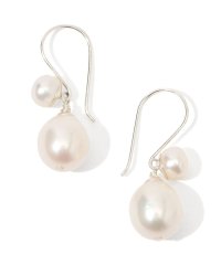 TOMORROWLAND GOODS/mounir Double Pearl ピアス/508394021